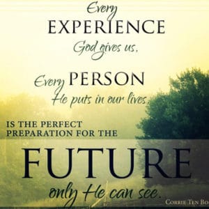 Every Experice God Give us