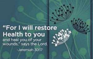 I Will Restore Health