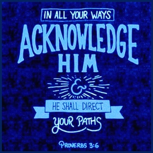 In all Your Ways