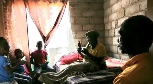 blind woman house