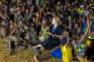 Heidi Baker and children