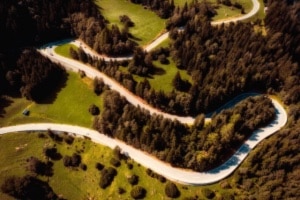 winding road