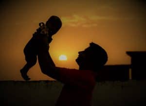 Emotions of a Father's Joy