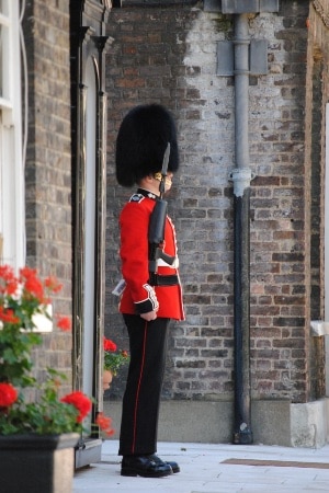 stand guard